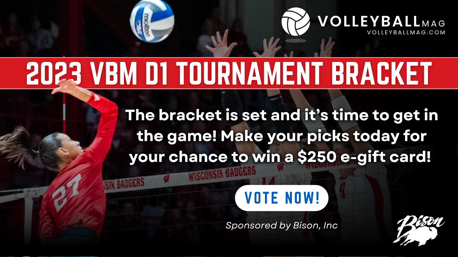 2023 VBM D1 Tournament Bracket: submit your picks!